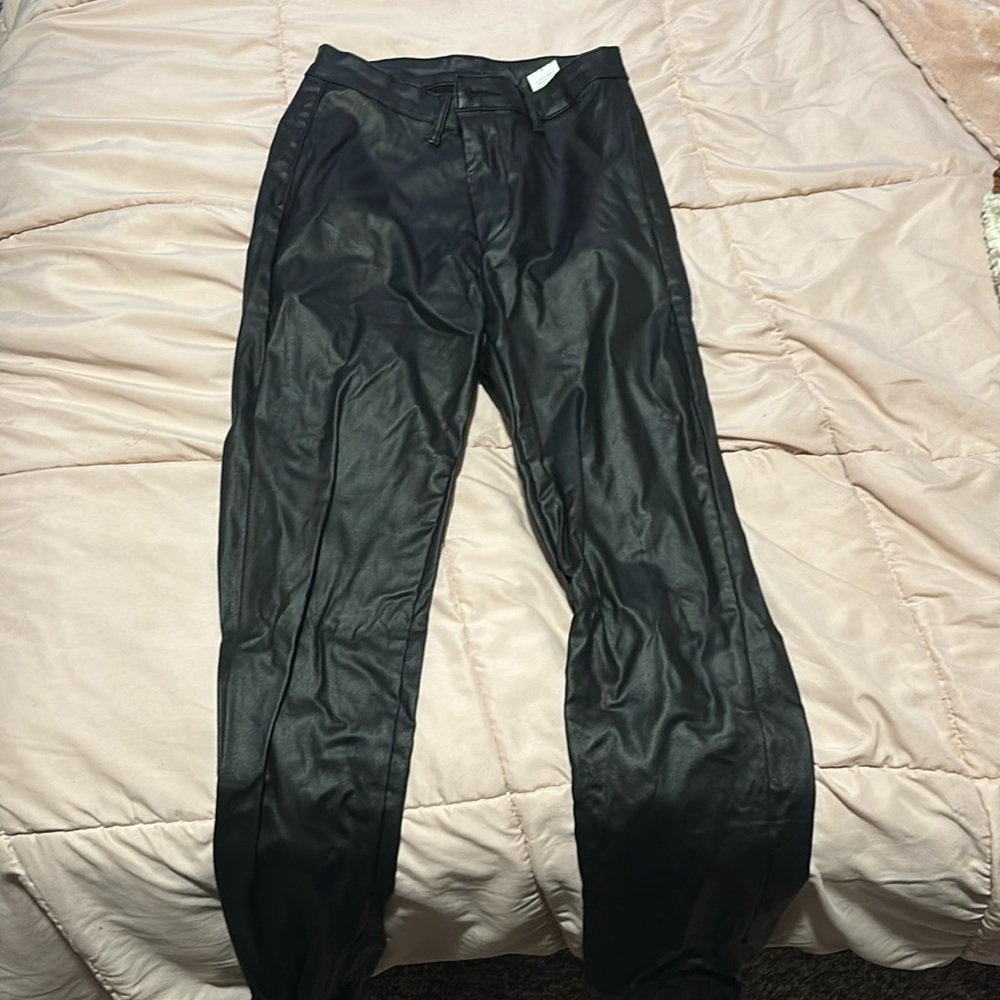 Fake Leather Pants